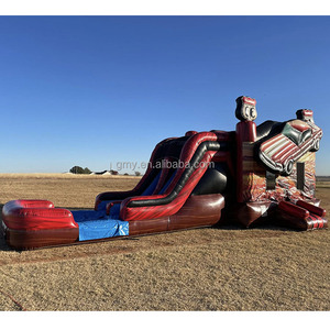 <span class=keywords><strong>Château</strong></span> gonflable extérieur combiné, jeu <span class=keywords><strong>de</strong></span> tir, moonwalk, <span class=keywords><strong>château</strong></span> gonflable avec toboggan et piscine - Product Image 4