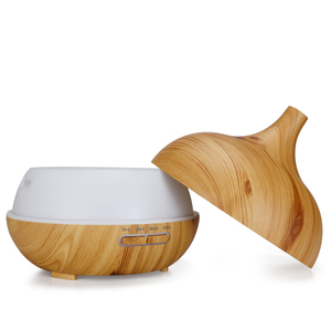 Máy Khuếch Tán Tinh Dầu Hạt Gỗ Cầm Tay 550Ml Máy Tạo Độ Ẩm Không Khí 7 Đèn Led Máy Khuếch Tán Hương Thơm Bằng Điện Siêu Âm - Product Image 5