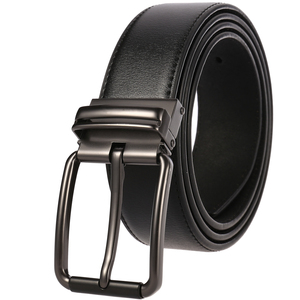 Ceinture en cuir véritable <span class=keywords><strong>pour</strong></span> homme LY35-000012-3, vente directe d'usine, boucle à ardillon, ceinture décontractée de mode coréenne avec boucle à <span class=keywords><strong>aiguille</strong></span> - Product Image 6
