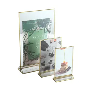 Rõ Ràng Với Vàng Boarder Sử Dụng Cho Đảng/Đám Cưới/Văn Phòng Acrylic Đăng Chủ Acrylic