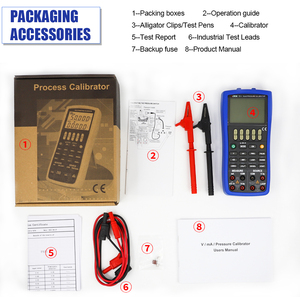 15+ V/mA Pressure Calibrator Calibrating Pressure Transmitter Pressure Switch Voltage <strong>Current</strong> Calibrator <strong>Source</strong> and Measure - Product Image 6