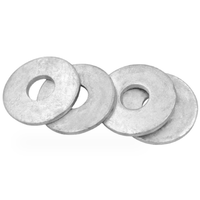 GB97 DIN125 Hot Dip Galvanized Plain Washers Round Flat Washer Galvanized Fastener Flash Plate Washer