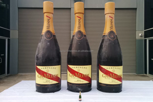 Bouteille gonflable personnalisée pour la publicité, ballon gonflable, canettes <span class=keywords><strong>de</strong></span> bière <span class=keywords><strong>Desperados</strong></span>, bouteilles <span class=keywords><strong>de</strong></span> vin, bouteilles d'alcool, bouteilles à vendre - Product Image 4