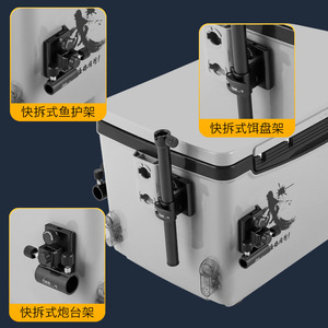 ที่วางคันเบ็ดตกปลา DiaoHaha อลูมิเนียมอัลลอยด์แบบปรับได้สำหรับคันเบ็ดตกปลา - Product Image 5
