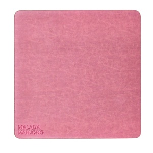 Tappetino da gioco Mahjong americano in pelle vegana OEM di lusso con retro in gomma antiscivolo, 33 pollici - Product Image 6