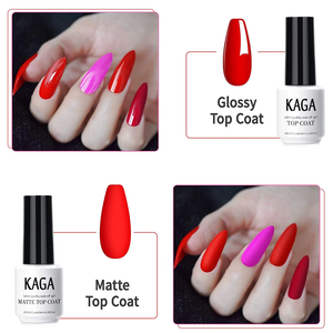Kit de vernis gel UV 20 couleurs avec base coat, top coat, top coat mat, gel UV LED à retirer par trempage pour <span class=keywords><strong>manucure</strong></span>, OEM ODM, vente en gros - Product Image 4