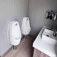 Salle de bain mobile à deux roues, salle de douche, camion, camping-car, remorque de douche, toilettes portables, salle de bain mobile, toilettes et salle de douche portables