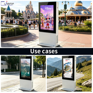 Pantalla LCD para Exteriores de 55 Pulgadas, Pantalla Publicitaria Impermeable, Kiosco Solar, Cartel Digital, Señalización Digital - Product Image 3