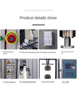 Mikro computers teuerung Universal-Zug prüfmaschine für Kunststoff-Gummi-Stahl-Aluminium legierung materialien Zug - Product Image 5