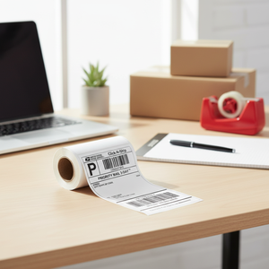 Etiquetas Térmicas Plegables de 4x6 Pulgadas para Envío, Resistentes al Agua y al Aceite, para Supermercados, Venta al Por Mayor de Fábrica - Product Image 2