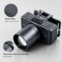 Linterna Frontal LED XJ-608 con Zoom Telescópico, 50 W, 3000 mAh, Recargable Tipo-C, Haz de Luz de 200-500 m para Camping y Senderismo