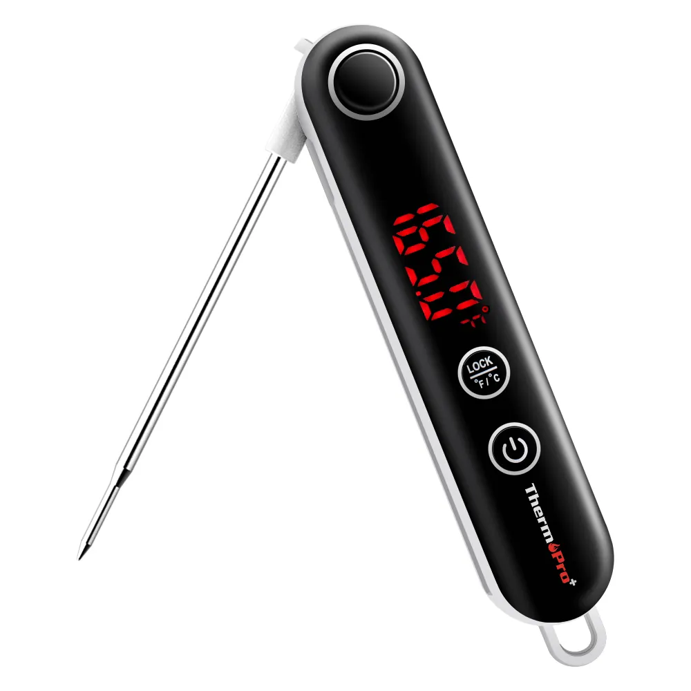 ThermoPro — stylo thermomètre de poche numérique, modèle TP18S, de poche, avec four, pour la viande, sonde