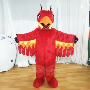 Disfraz de Mascota de pájaro grande hermoso de Phoenix personalizado de alta calidad Guangzhou Enjoyment CE para adultos - Product Image 1