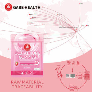Gummies au Glutathion 30 unités, Peptides de Collagène et L-Glutathion pour une Peau Jeune, Soutien Antioxydant, Marque Privée OEM, Végétalien - Product Image 4