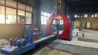Nouvelle ligne de production de poteaux d'éclairage public de haute qualité, prix usine ODM/OEM, utilisée pour la fabrication de poteaux d'éclairage.