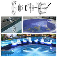 Lumière de piscine LED encastrée PAR56 Ampoule LED internationale Par56 Lumière de piscine pour piscine en vinyle Liner