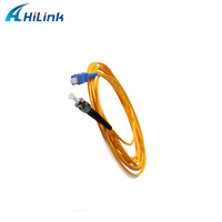 Câble de raccordement en fibre optique de longueur personnalisée SC/APC vers ST/APC SM Simplex OS2 9/125 3.0MM LSZH