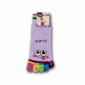 Cute Women's Eye Shape Toe <b>Socks</b> Fashionable <b>Colorful</b> Fashion <b>Socks</b> - Product Image 1