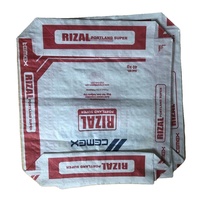 Sac tissé en PP blanc en gros pour usine, idéal pour le sable, le ciment, les déchets, 20 kg, 50 kg, sac tissé personnalisé pour ciment OPC Lafarge Pakistan