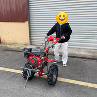 Maquinaria Agrícola, Mini Cultivadora de Tierra, 7HP, 9HP, 12HP, Cultivadora de Gasolina, Tractor de Jardín, Cultivadora