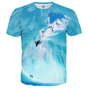 T-shirt personnalisé en sublimation intégrale pour hommes, coupe automatisée, effet délavé, vente en gros directe usine - Product Image 2