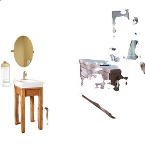 WEKIS Punch Free Metal Bathroom Organizer <b>Shelf</b> Shower Caddy Wholesale No-drilling Drilling Bathroom Set - Product Image 5