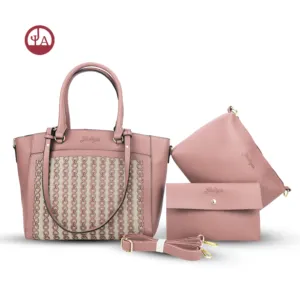 FR1870 fábrica de China gran oferta de Abril hermosa elegancia de alta moda 3 uds conjunto de bolsos/conjunto de bolsos