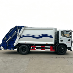 Camion à ordures compacteur à chargement arrière 4x2, manuel, diesel, Euro 5, véhicule de collecte des déchets - Product Image 1