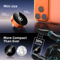 GRANDNAVI Orange Dongle CarPlay 2-en-1 Adaptateur CarPlay filaire vers sans fil avec connexion ultra-rapide pour iPhone