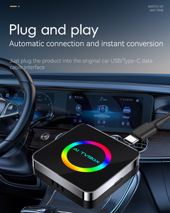 Adaptateur Voiture sans Fil CarPlay Android 13.0 en Stock Boîtier AI de <span class=keywords><strong>Streaming</strong></span> Auto avec YouTube/Play Store 2 Go 16 Go - Product Image 4