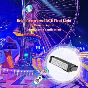 Đèn Pha <span class=keywords><strong>Led</strong></span> Màu Tím Rgb Ngoài Trời Dmx 300W - Product Image 2