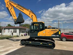 Excavadora de Orugas Usada en Existencia HYUNDAI R215-9 R220-9S de 20 Toneladas con Componentes de Caja de Cambios Principales, Rodamiento 215-7 215VS - Product Image 3