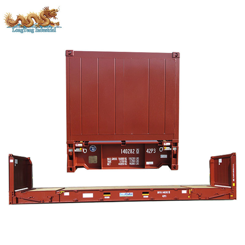 40ft Flat Rack Container for Sale - Collapsible Adjustable Shipping ...