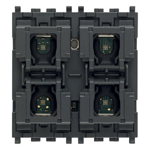 Interrupteur de contrôle KNX Secure à 4 boutons 2M pour le contrôle de la température - Product Image 1