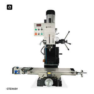 Độ chính xác cao 1.5 KW ctzx45 Hướng dẫn sử dụng khoan Báo Chí khoan và máy phay 80 ~ 1250rpm - Product Image 5