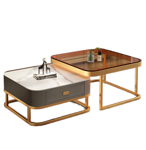 Mesa <span class=keywords><strong>de</strong></span> <span class=keywords><strong>Centro</strong></span> Cuadrada <span class=keywords><strong>de</strong></span> Vidrio Moderna y Duradera, <span class=keywords><strong>para</strong></span> <span class=keywords><strong>Sala</strong></span> <span class=keywords><strong>de</strong></span> Estar, Muebles <span class=keywords><strong>para</strong></span> el Hogar, Compra al por Mayor - Product Image 1