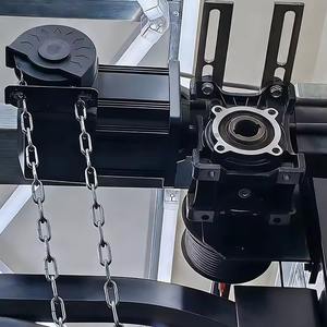 Portes de <span class=keywords><strong>garage</strong></span> automatiques isolées en aluminium de conception moderne personnalisées en gros pour applications industrielles/de entrepôt - Product Image 6