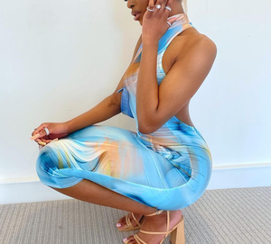 Robes d'été sexy dos nu de haute qualité personnalisées <span class=keywords><strong>2023</strong></span>, robes moulantes décontractées pour femmes, très vendues - Product Image 4