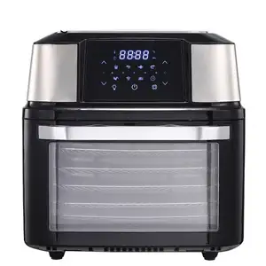 Forno Aifa 24L 25L forno elétrico inteligente digital fogão de aço inoxidável mini alemão sem elemento de aquecimento de óleo fritadeira a ar