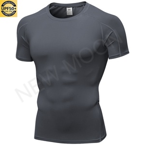 T-shirt de sport respirant et à séchage rapide pour homme, T-shirt de fitness respirant et anti-transpiration pour homme - Product Image 4