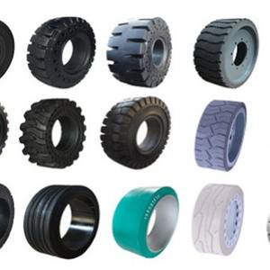 Neumáticos Sólidos para Montacargas 21x8-9 con Banda de Rodadura Extra Profunda para Montacargas Eléctricos - Product Image 5