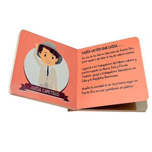 Impression de livres cartonnés pour enfants en papier épais de haute qualité personnalisés en usine - Product Image 5