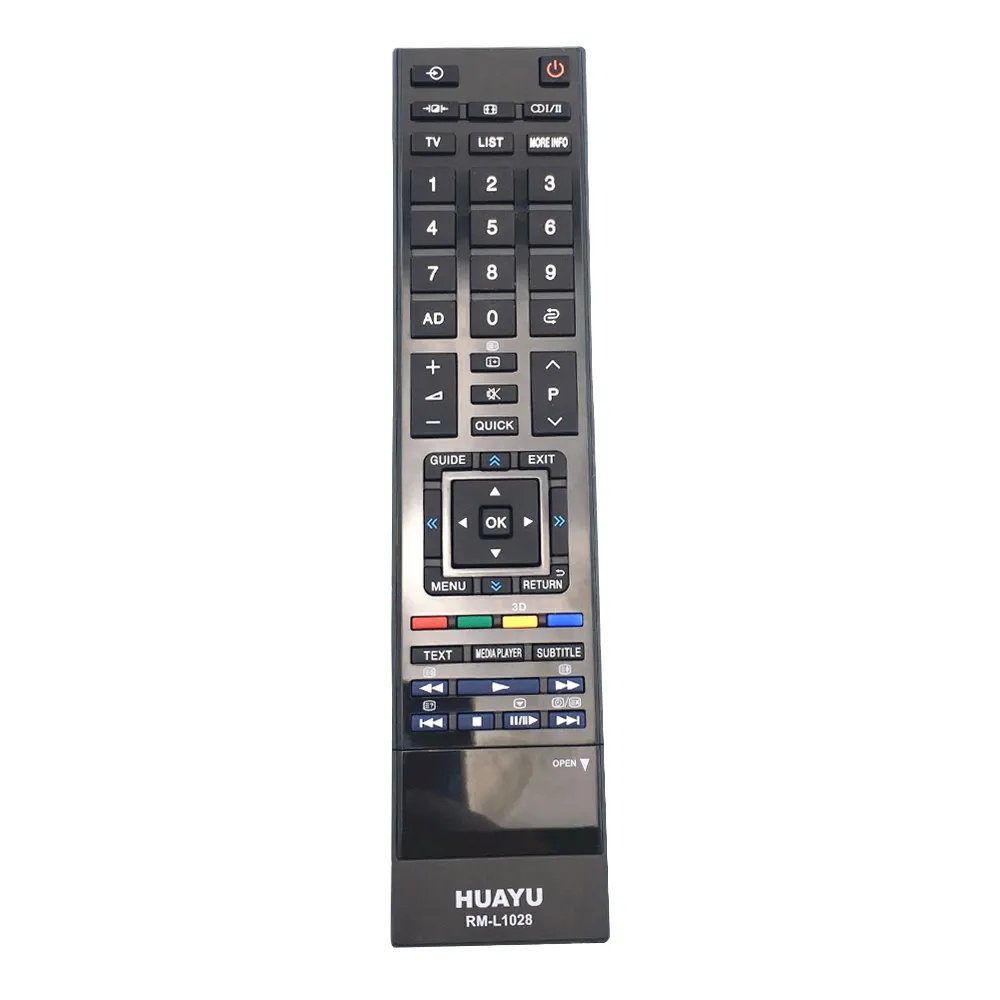 Adecuado para el controlador de control remoto de TV Toshiba 8026 y más, modelo Huayu, 2000, 2000