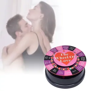 Mini juego sexual divertido en inglés, rueda de <span class=keywords><strong>ruleta</strong></span> electrónica, tocadiscos Sexy para amantes, juegos de amantes, juguetes de entretenimiento - Product Image 6
