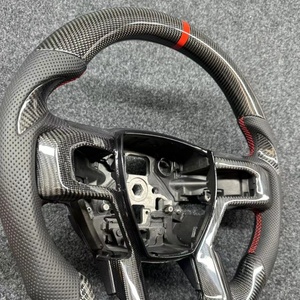 Accesorios de Alta Calidad para Automóviles <span class=keywords><strong>Ford</strong></span> <span class=keywords><strong>Raptor</strong></span> 2007-2014 F150, Volante de Fibra de Carbono de 4 Radios - Product Image 5