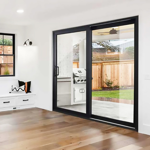Systèmes de triple vitrage à rupture de pont thermique sur mesure, design minimaliste, portes coulissantes et levables, <span class=keywords><strong>gris</strong></span> <span class=keywords><strong>anthracite</strong></span> RAL <span class=keywords><strong>7016</strong></span> - Product Image 3