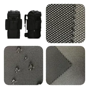 NX4/JU6RO-tela oxford de nylon 100%, tela de mochila con revestimiento de 2 tiempos, 1680D, giro 1680D