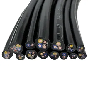Pvc Building Wire Low Voltage H05VV-F/H03VV-F 0.5mm 0.75mm 1.5mm 2.5mm Multi-Core Power Cable 300/500V