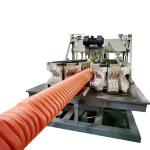 Nieuwe Mpp Pvc Power Threading Riolering Drainage Dwc Pijp Machine Productielijn Apparatuur 70-250Mm