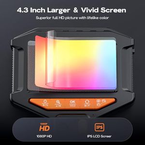 Camera nội soi công nghiệp hai chiều khớp nối mới năm 2025, cảm biến CMOS, video H.264, camera kiểm tra dạng rắn, ống soi mềm - Product Image 5